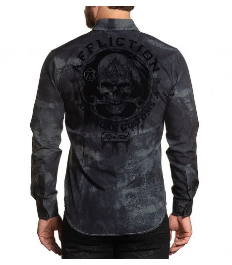 Affliction Hemd Traction