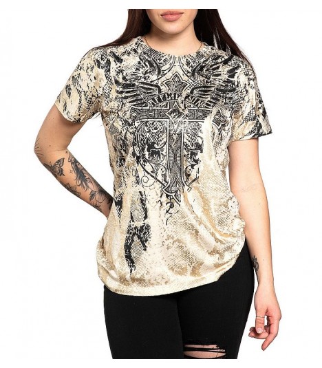 Affliction Shirt Mathilda Rose