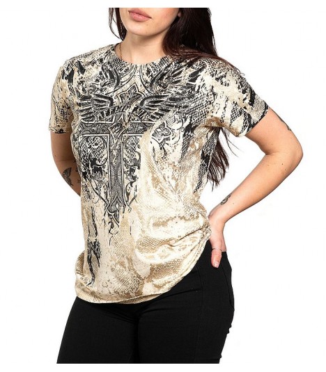 Affliction Shirt Mathilda Rose