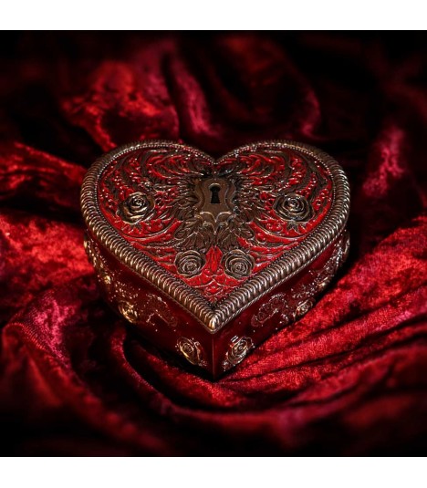 Nemesis Steampunk Schatulle Heart and Key