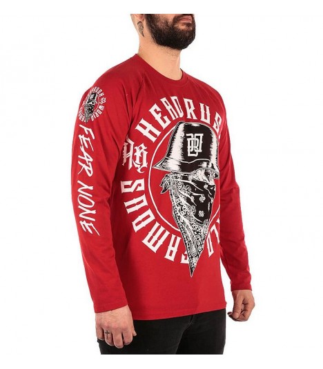 Headrush Longsleeve Black Cloud Red