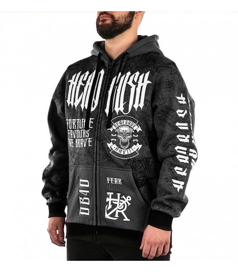 Headrush Zip-Hoody Jacke Renegade Black