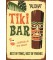 Blechschild Tiki Bar Aloha