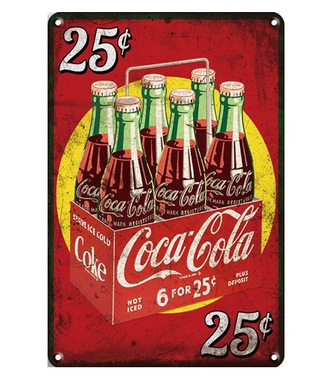 Blechschild Coca Cola 20x30 CM