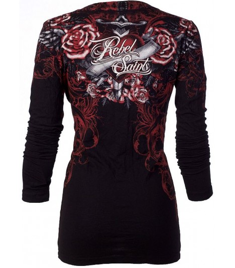 Rebel Saints by Affliction Longsleeve Knife