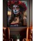 Barmetal Leinwand 90 CM x 60 CM La Catrina Mexiko