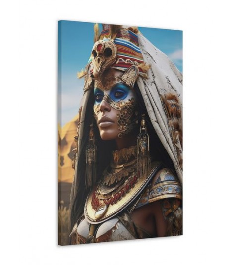 Barmetal Leinwand 80 CM x 60 CM Cyber Cleopatra