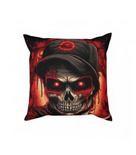 Barmetal Kissen Bloody Skull 40x40 CM