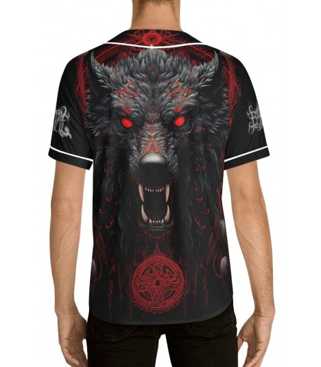 Barmetal Baseball Jersey Hellwolf