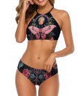 Barmetal Triangle Bikini La Catrina Roses