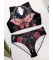 Barmetal Triangle Bikini La Catrina Roses