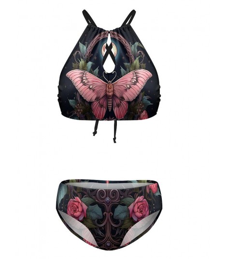 Barmetal Triangle Bikini La Catrina Roses