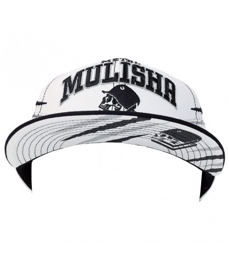 Metal Mulisha Snapback Cap Ripped White