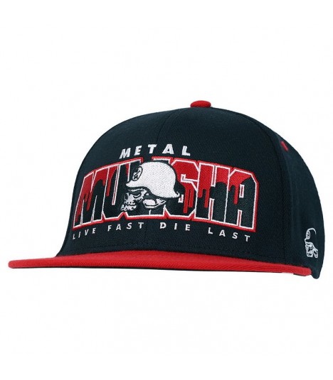 Metal Mulisha Snapback Cap Ripped Black