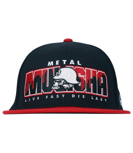 Metal Mulisha Snapback Cap Ripped Black