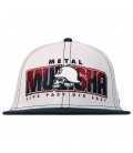 Metal Mulisha Snapback Cap Dripper White