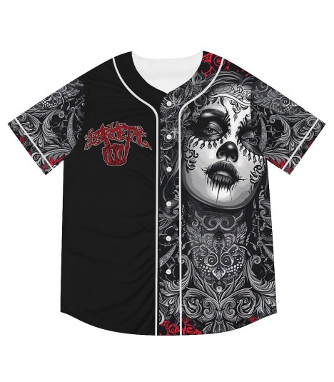 Barmetal Baseball Jersey Hellwolf