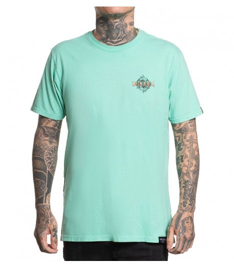 Sullen Shirt Death Barrel Ice Green