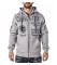 Headrush Zip Hoody The Medium Rare Grey