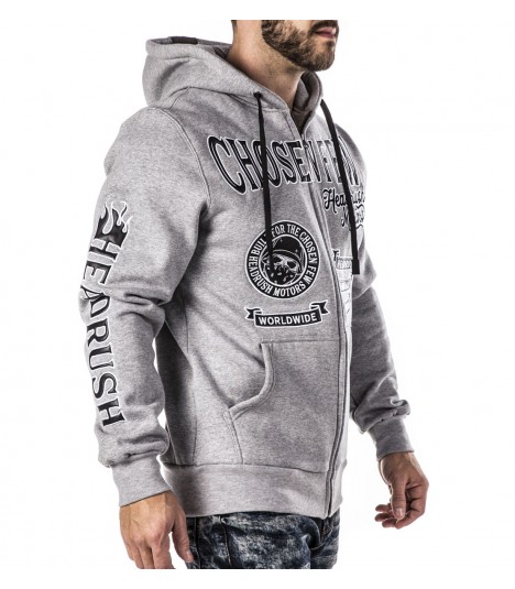 Headrush Zip Hoody The Medium Rare Grey