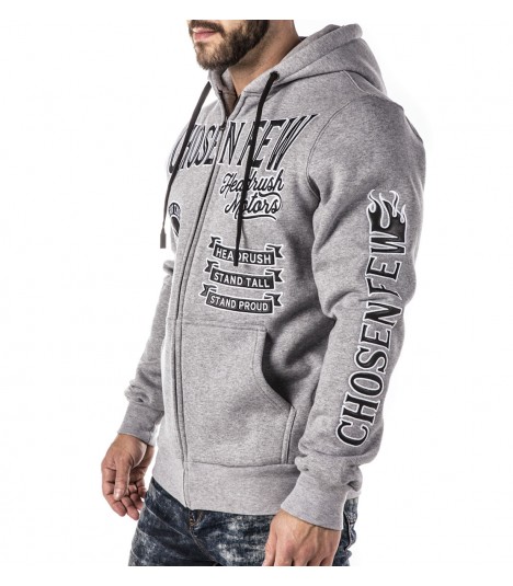 Headrush Zip Hoody The Medium Rare Grey