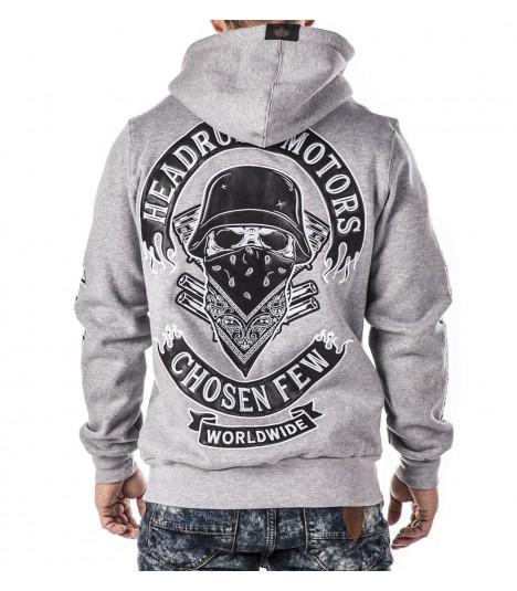 Headrush Zip Hoody The Medium Rare Grey