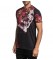 Affliction Shirt Skeleton Flower