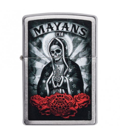 Zippo Mayans Skull