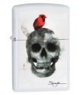 Zippo Spazuk Skull and Cardinal